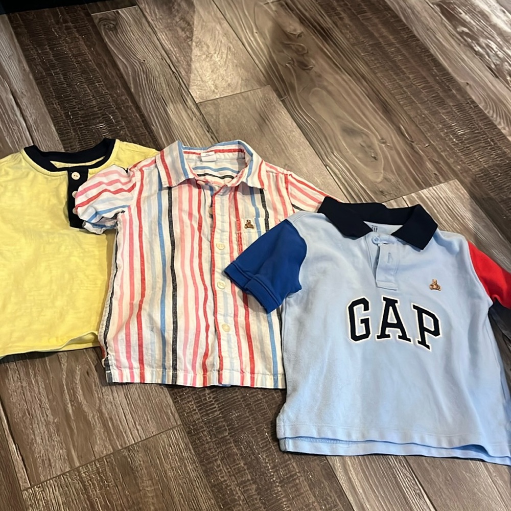 GAP 3 piece set all 3T boys shirts